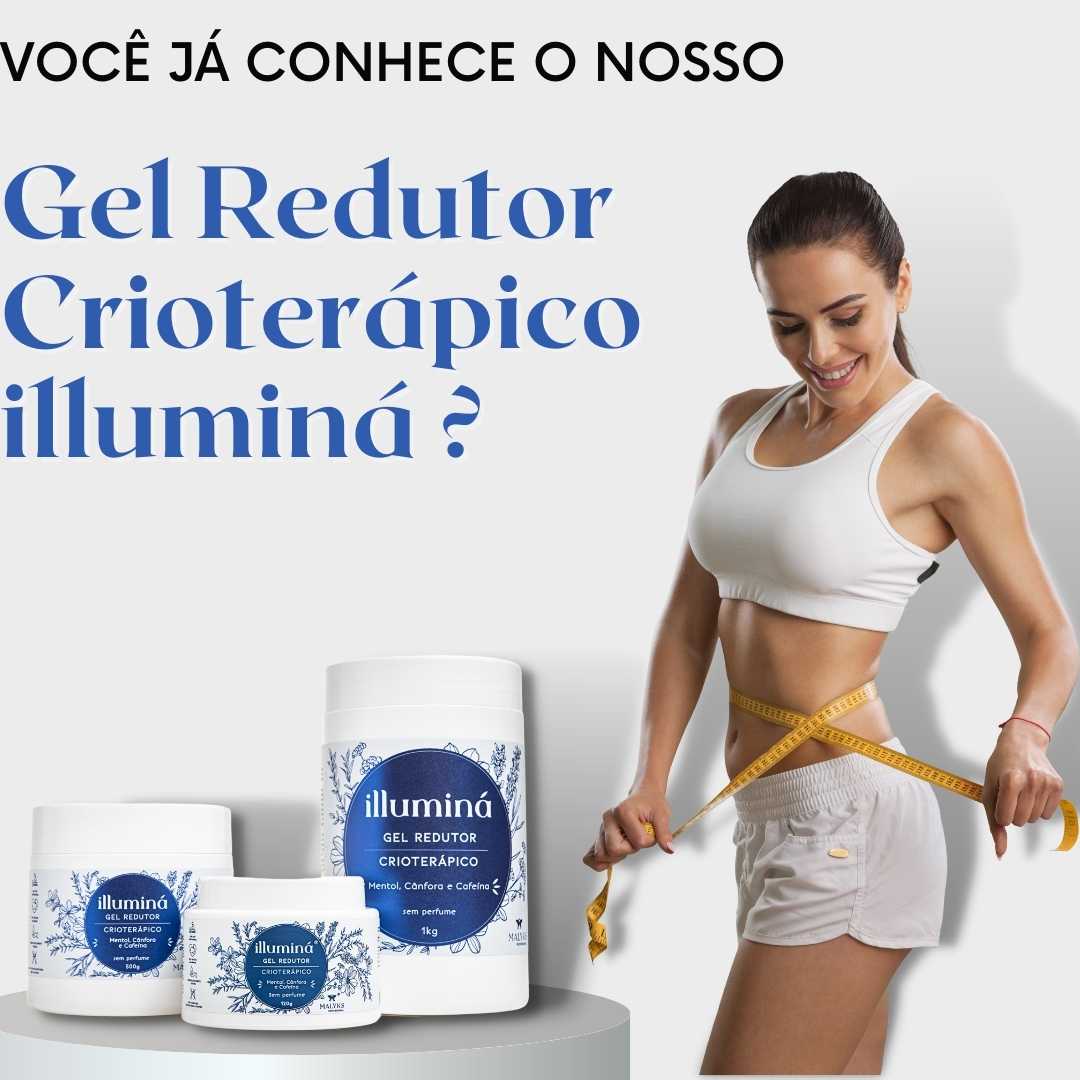 Gel Redutor Crioterápico 500g Malyks Cosméticos