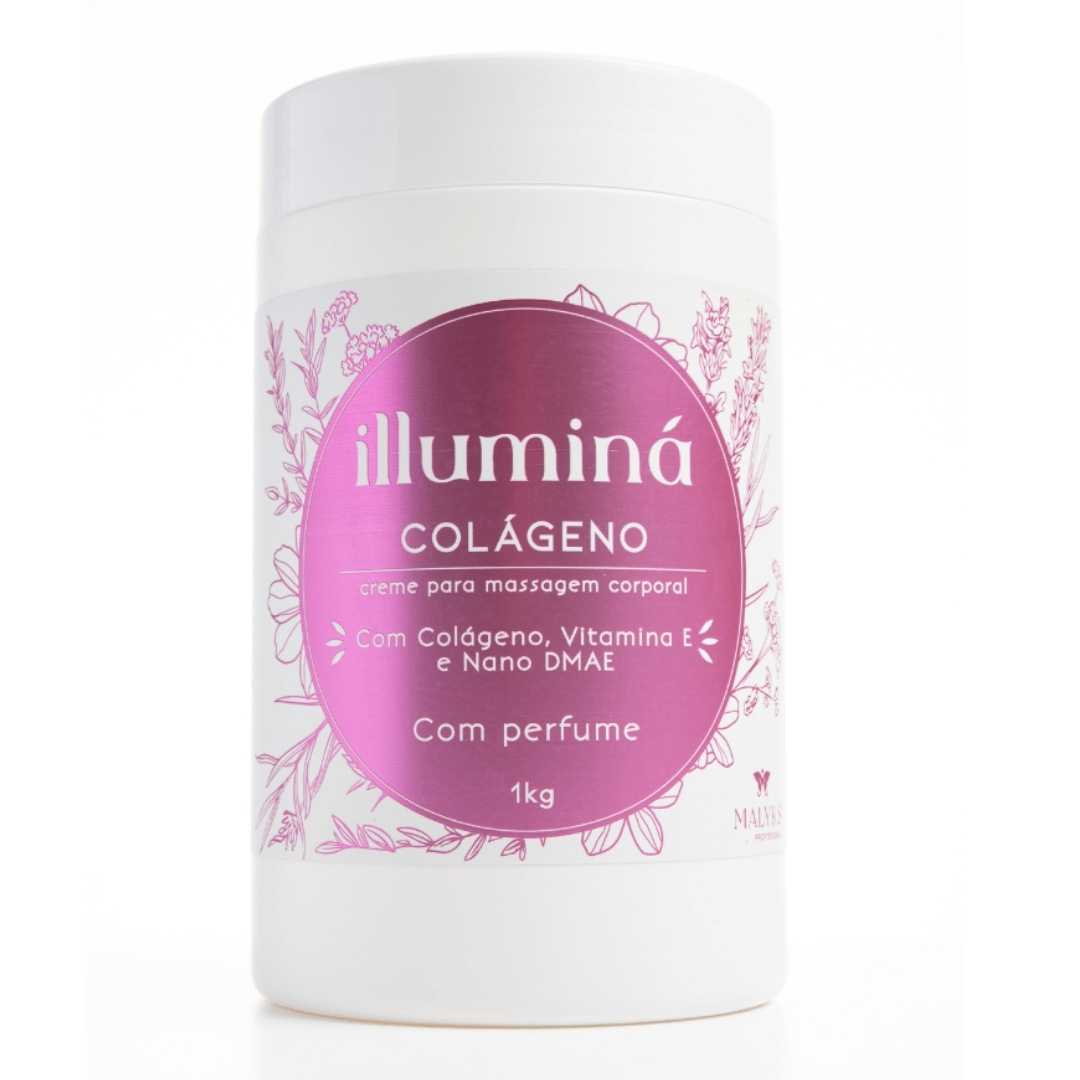 Creme para Massagem Colágeno Illuminá 1Kg 