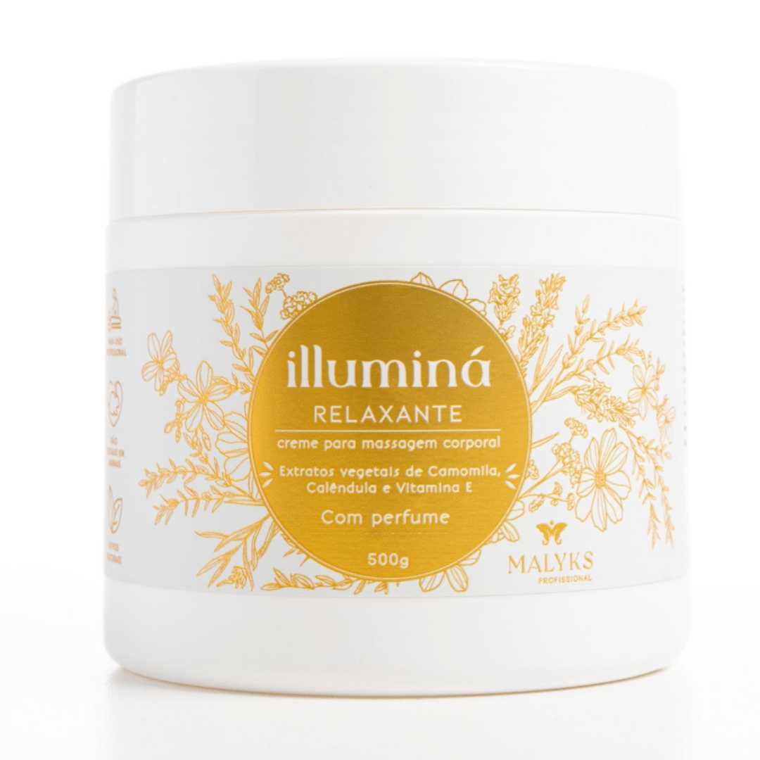 Creme para Massagem Relaxante Illuminá 500g