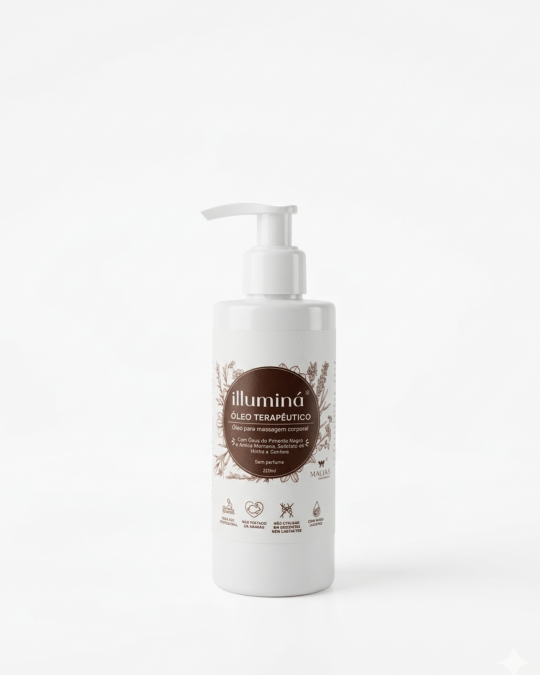 Óleo para Massagem Terapêutico Illuminá 200ML