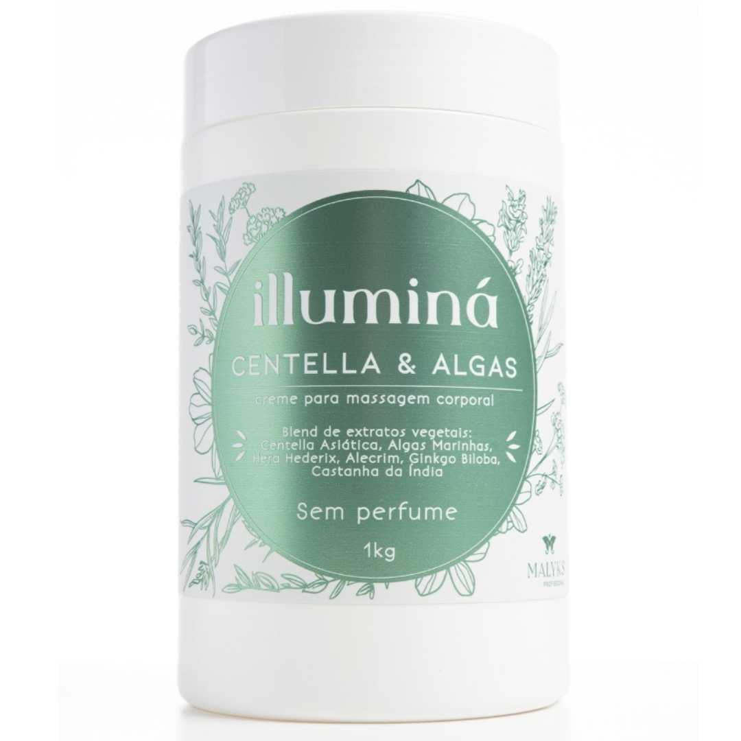 Creme para Massagem Centella e Algas 1Kg