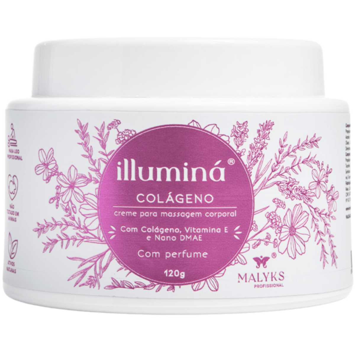 Creme para Massagem Colágeno Illuminá 120g