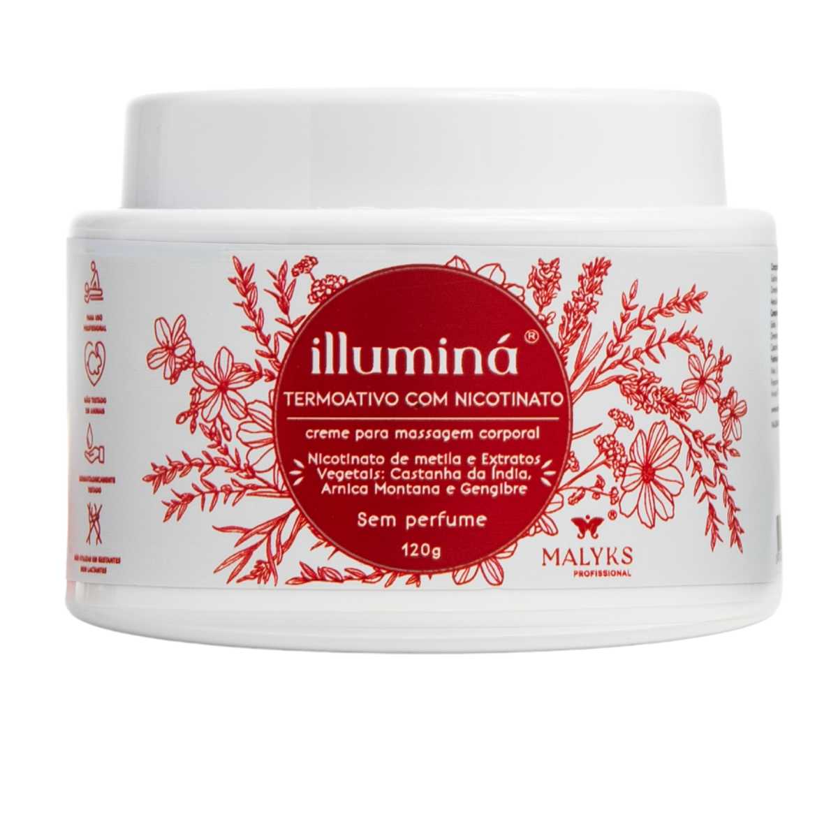 Creme para Massagem Termoativo com Nicotinato de Metila 120g