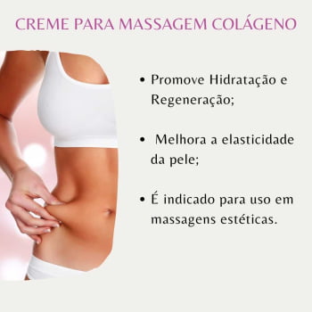 Creme para Massagem Colágeno Illuminá 1Kg 