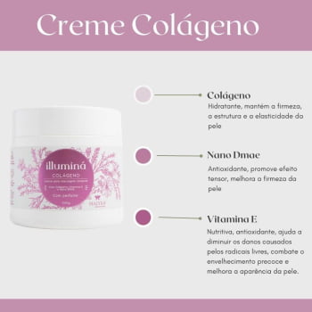 Creme para Massagem Colágeno Illuminá 1Kg 