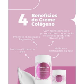 Creme para Massagem Colágeno Illuminá 1Kg 