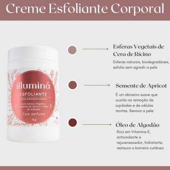 Creme Esfoliante Corporal Illuminá 1Kg