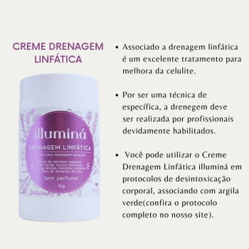 Creme para Drenagem Linfática Illuminá 1Kg