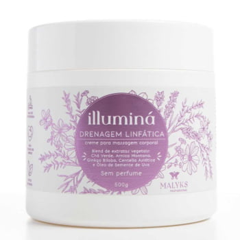 Creme para Drenagem Linfática Illuminá 500g