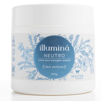 Creme para Massagem Neutro Illuminá 500g