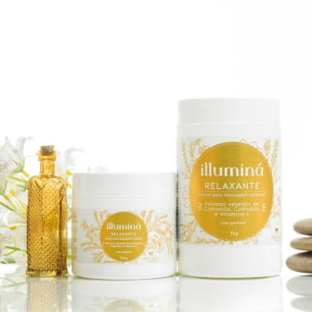 Creme para Massagem Relaxante Illuminá 500g