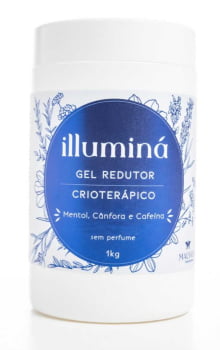 Gel Mentol e Cânfora 1Kg 