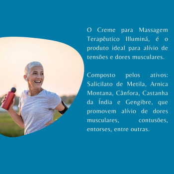 CREME PARA MASSAGEM TERAPÊUTICO COM ARNICA 120G