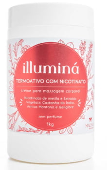 Creme para Massagem Termoativo com Nicotinato de Metila 1 kg