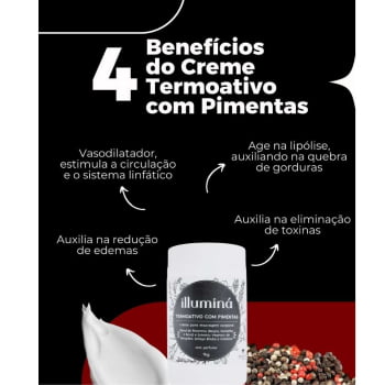 Creme Termoativo com Pimentas 500g